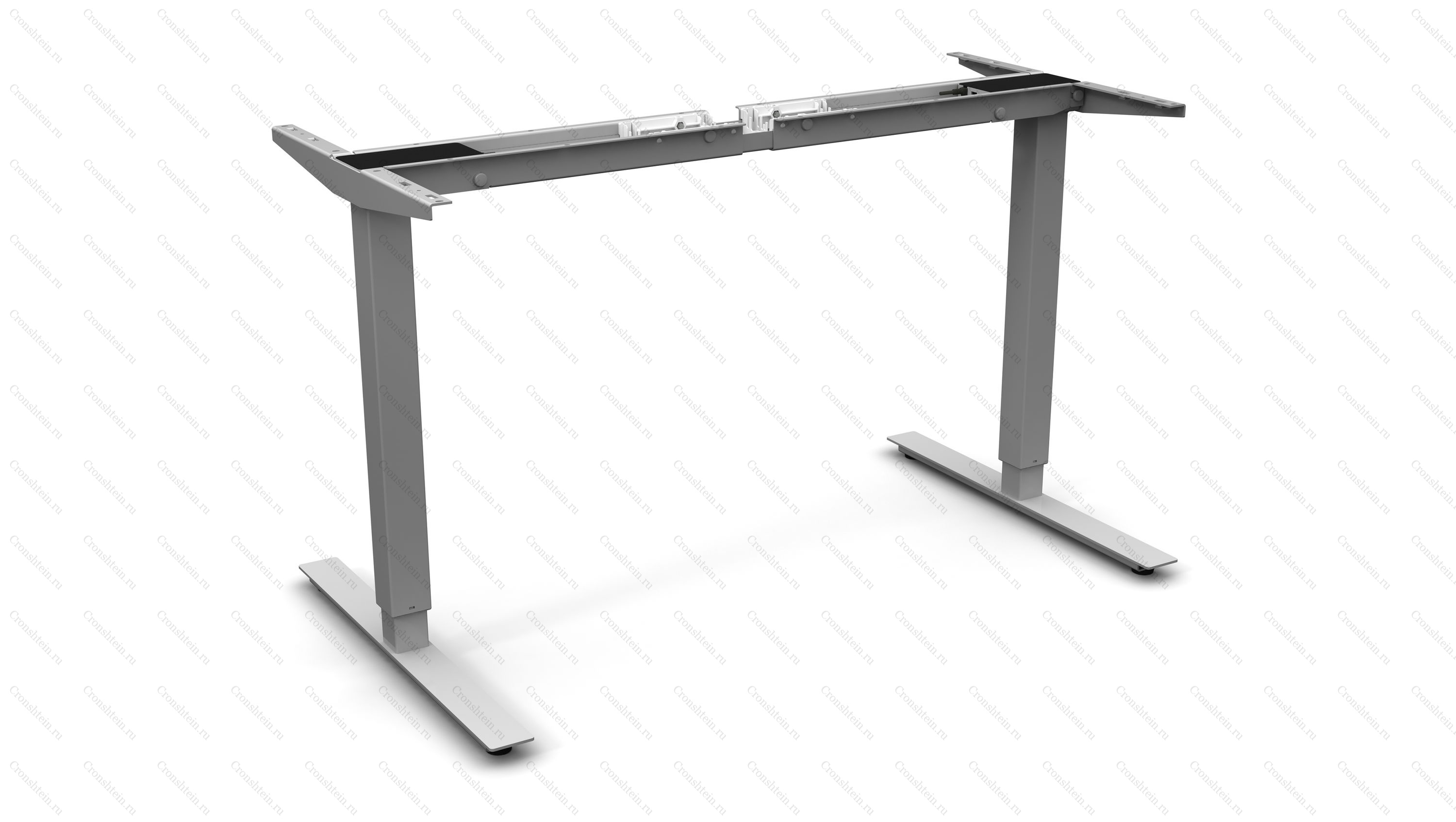 Основание стола с регулировкой высоты Fellowes levado серебристый FS-97086